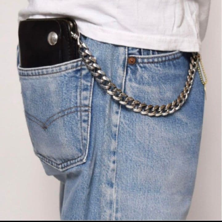 交渉中US三軒茶屋 オリジナル ヘビーゲージウォレットチェーン