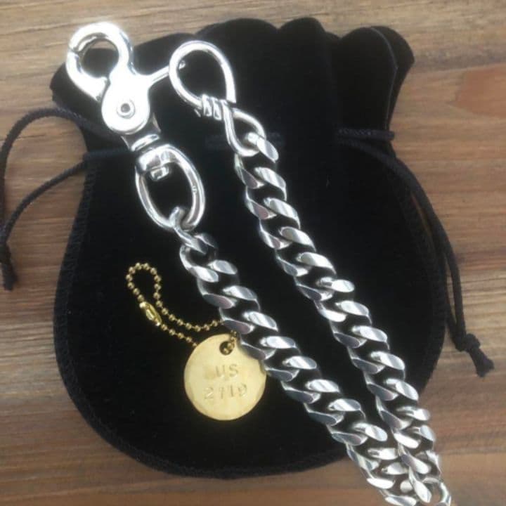 交渉中US三軒茶屋 オリジナル ヘビーゲージウォレットチェーン