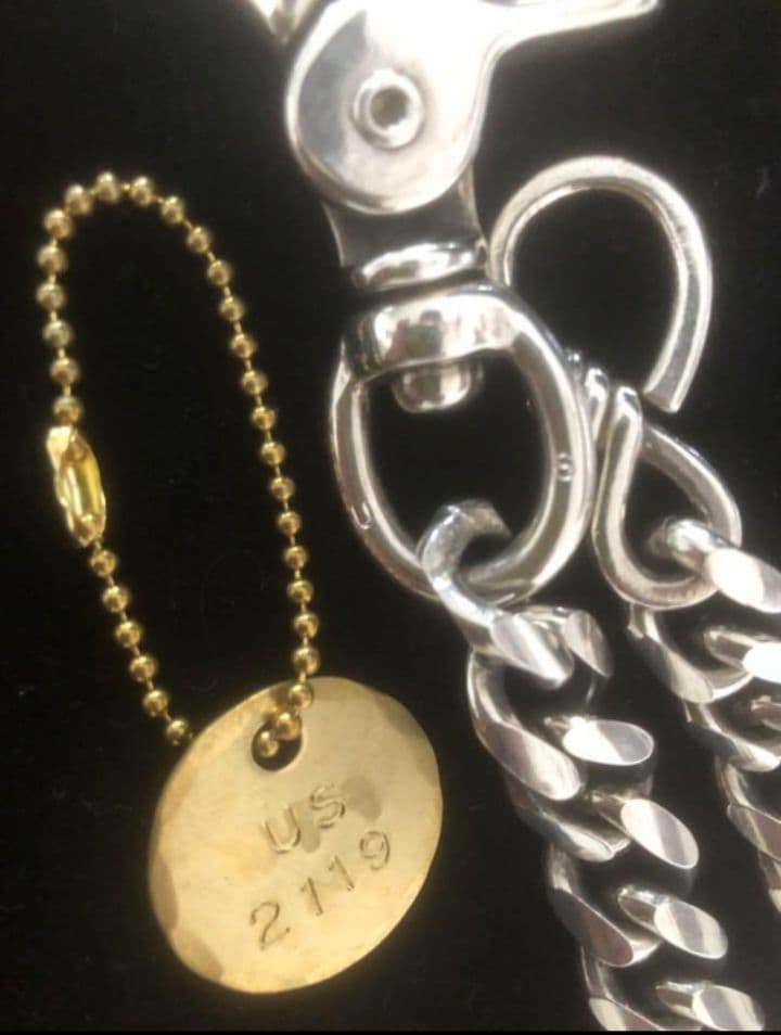 交渉中US三軒茶屋 オリジナル ヘビーゲージウォレットチェーン