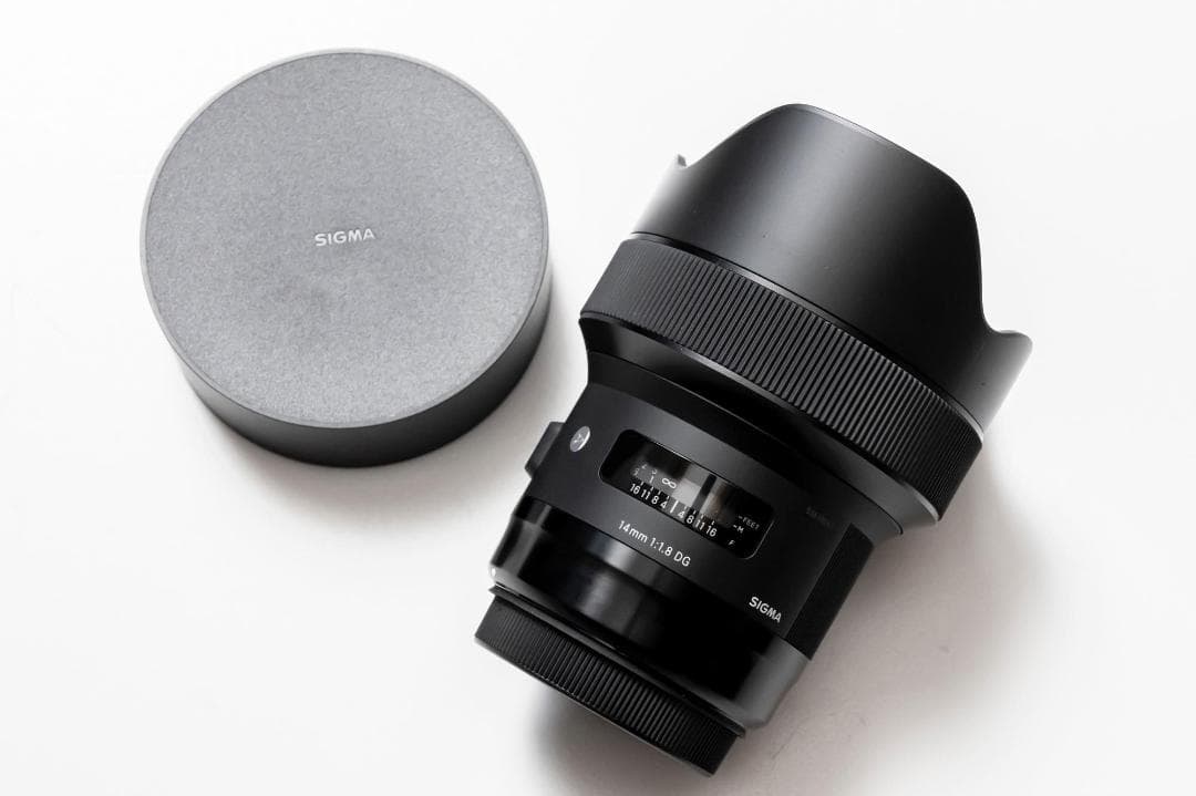 SIGMA シグマ 14mm F1.8 DG HSM [キヤノン用] 【美品】