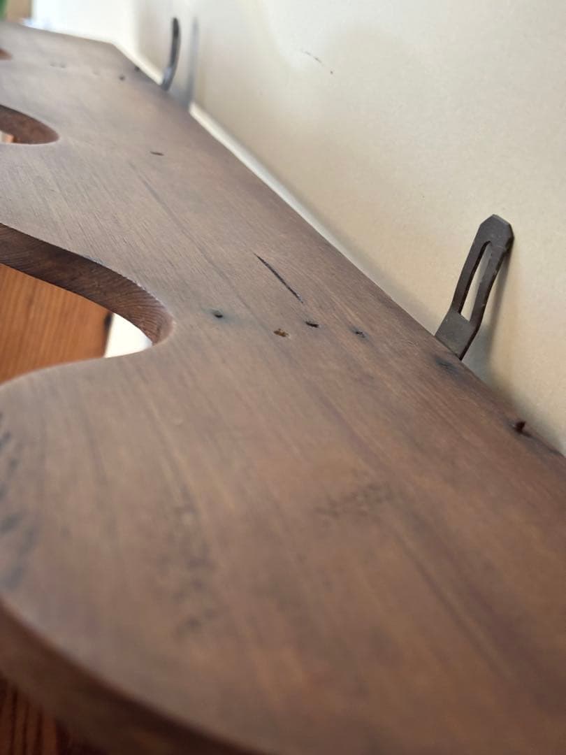 フランス　アンティークパイン　ウォールシェルフ