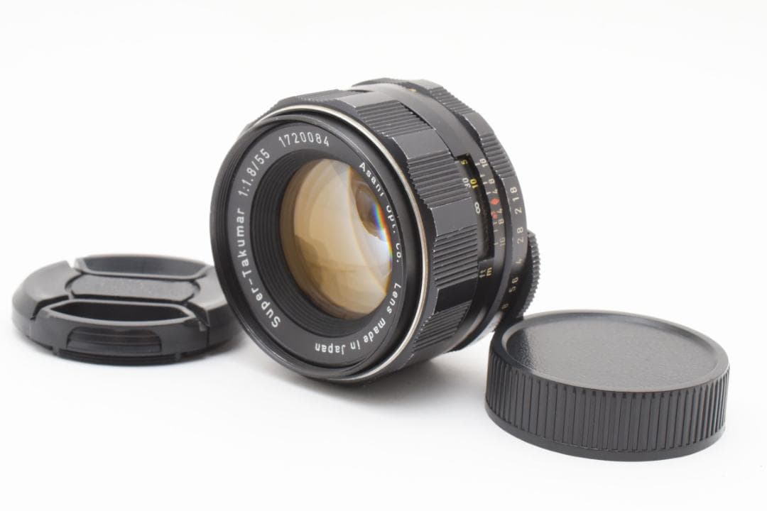 【虹色フレア】 後期型 Super Takumar 55mm F1.8 Y135
