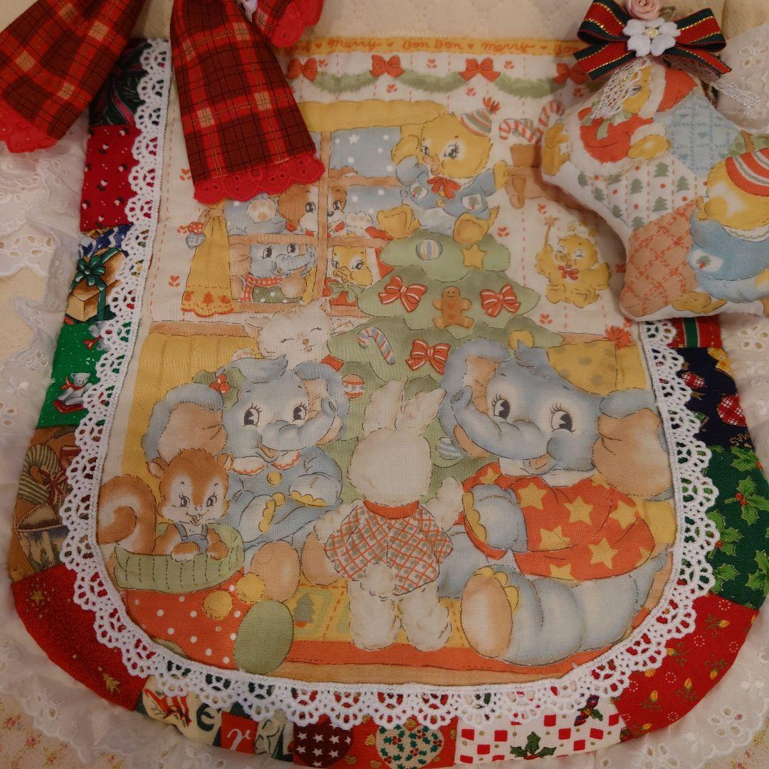 ご予約完成　メリーボンボンクリスマス　大きめバッグ