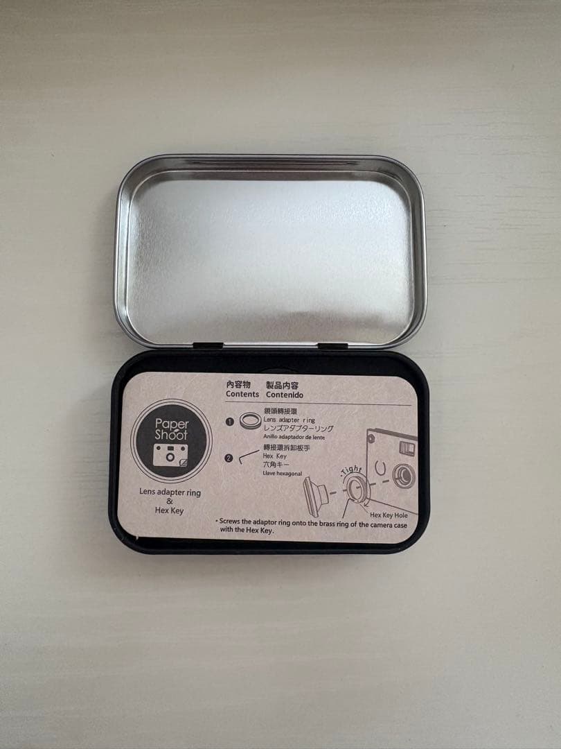 Paper shoot camera収納袋付き