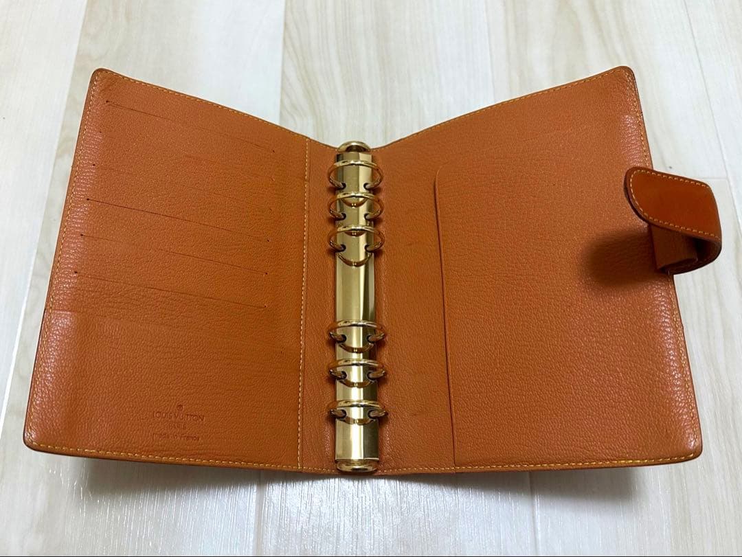 LOUIS VUITTON ルイヴィトン アジェンダMM キャメル手帳カバー