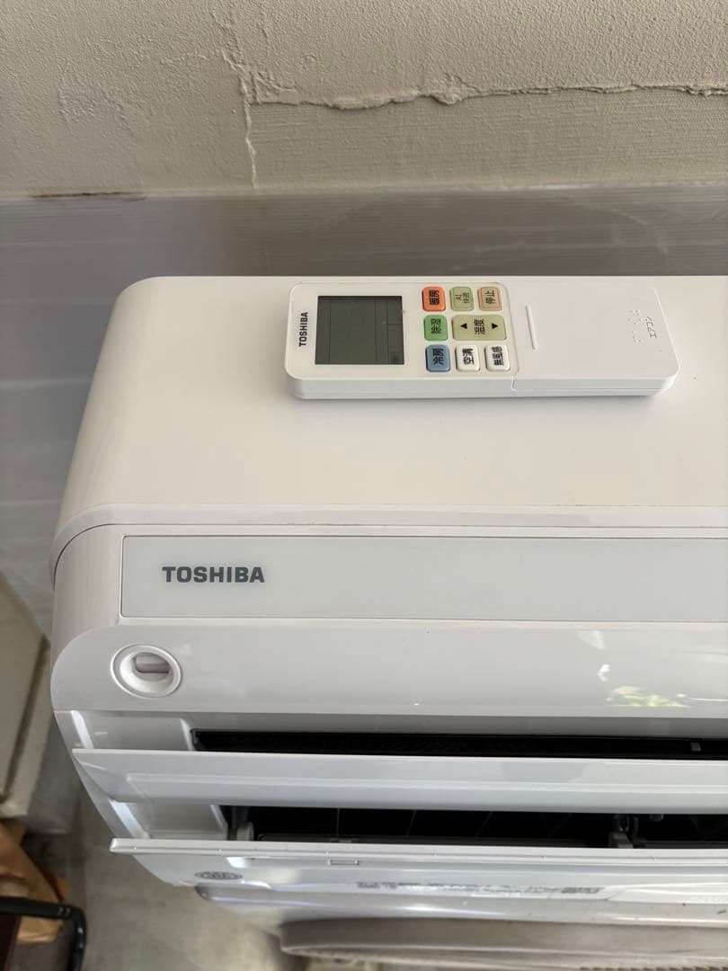取付込☆福岡 エアコン 東芝 RAS-H281R 2021年 10畳~ 中古品