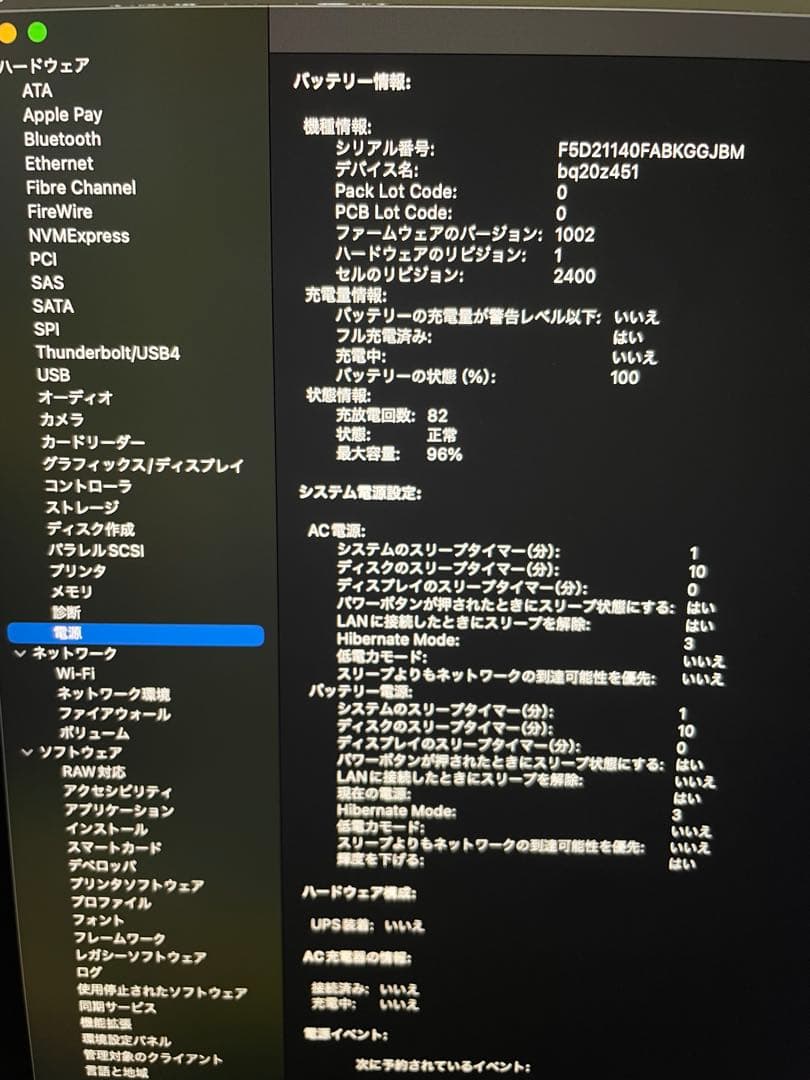 Apple MacBookPro M2 13インチ 2022モデル