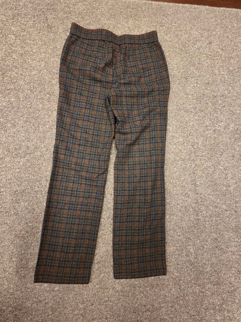 値下げ★AIME LEON DORE ウールチェックパンツSサイズ