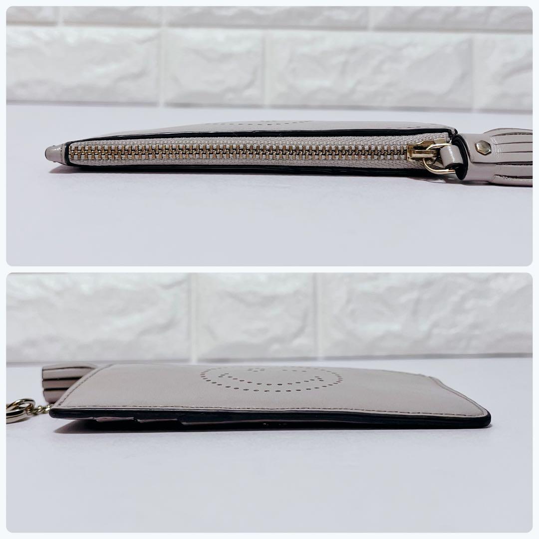 ANYA HINDMARCH スマイリーウィンキー パンチングレザーケース