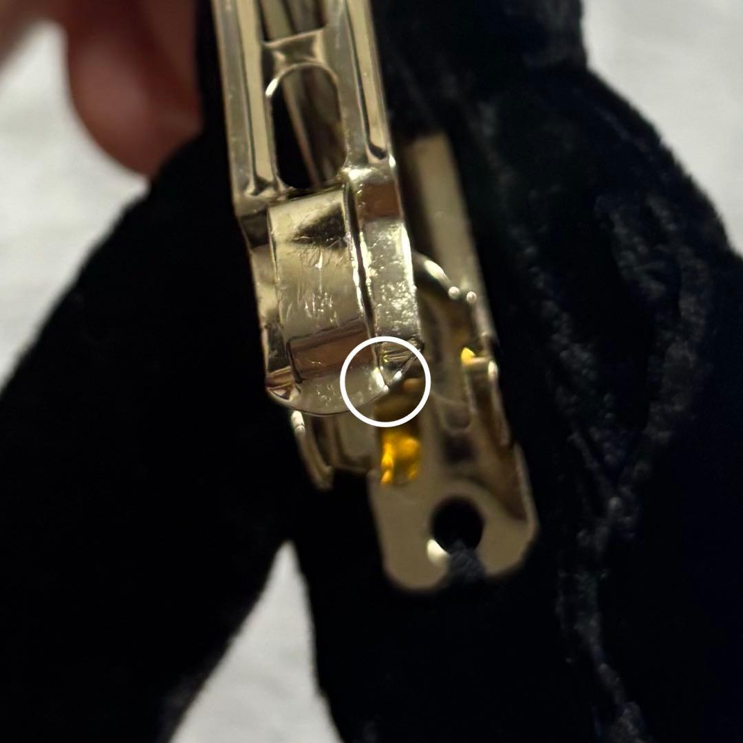 Diorissimo リボンバレッタ ディオール ベルベット