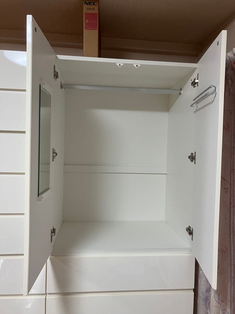 ニトリ ブレザータンス ポルテD 80BC ホワイト