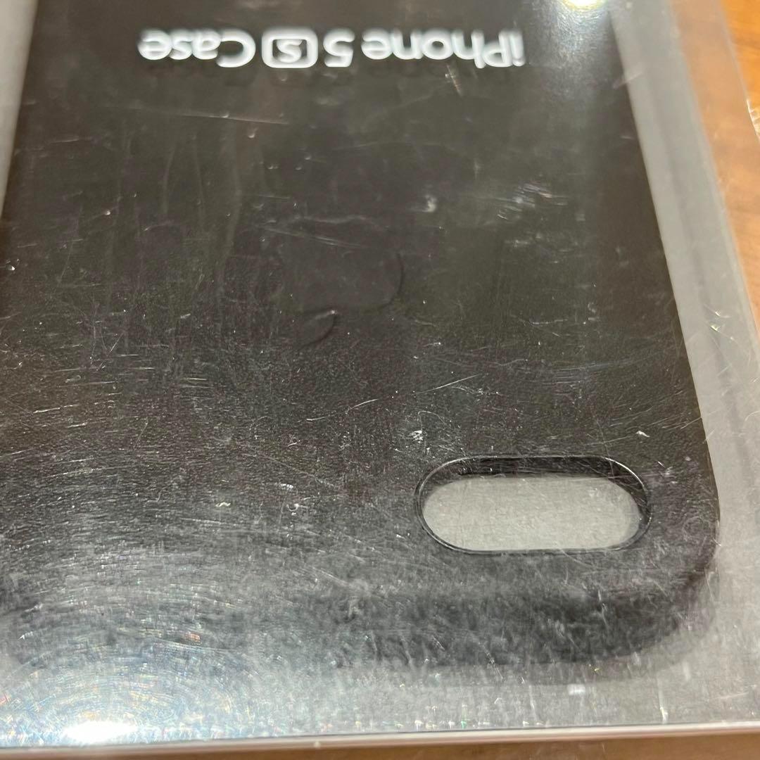 新品Apple純正品iPhoneSE純正ケース 黒 レザーケース 純正カバー