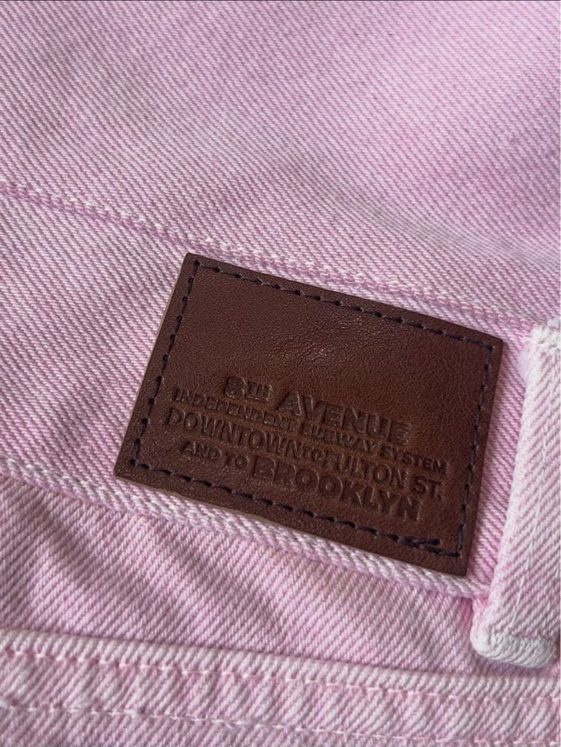 h*e様 デニムリメイク　3wayバッグ リュック　トート　ショルダー　ピンク