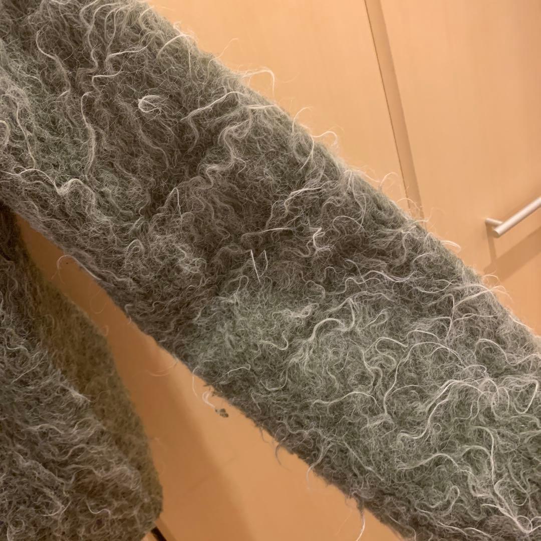 PERVERZE 厚手カーディガンジャケット　モスグリーン　完売品