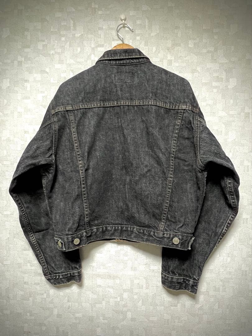 80s’ Levi's リーバイス 先染 ブラックデニムジャケット