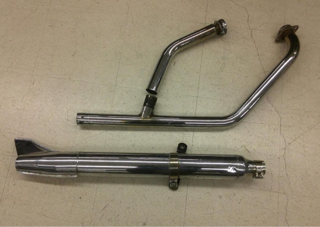 特価!!!イントルーダークラシック フィッシュテールマフラー