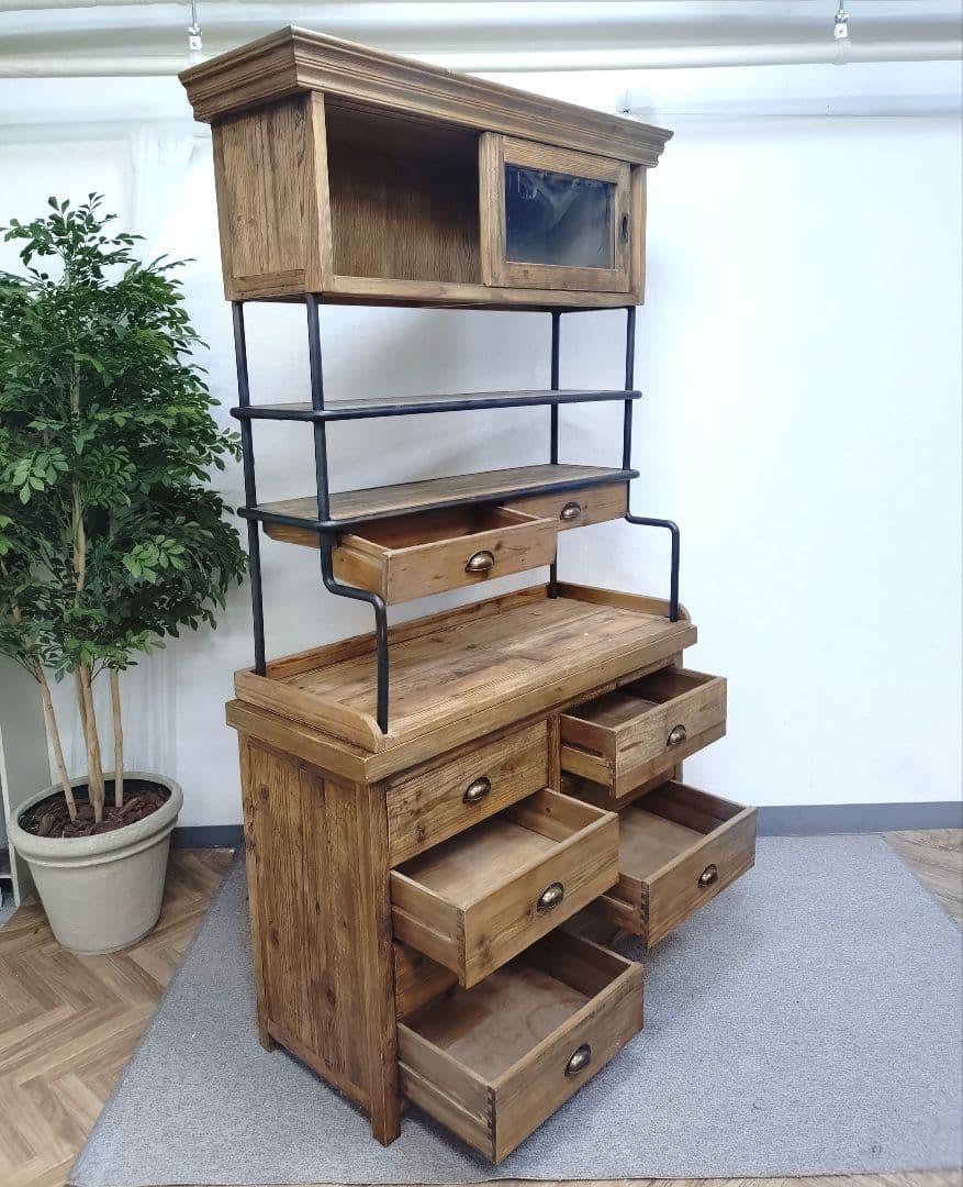 希少 CRASHGATE クラッシュゲート ステッド キャビネット 古材