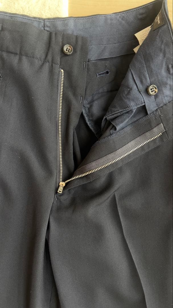 送料込み！COMMEdesGARCONSHOMMEPLUS スリットパンツ