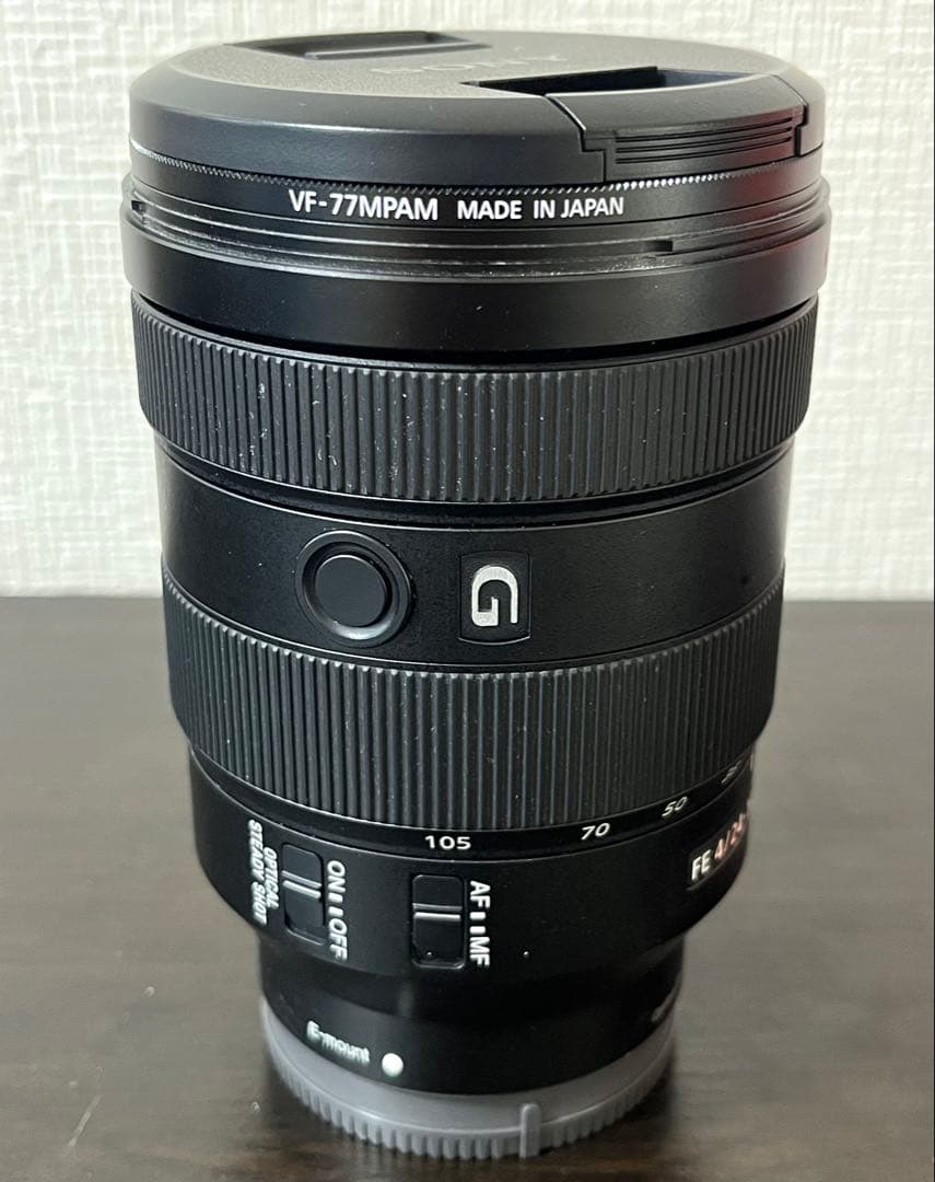 SONY FE 24-105mm F4 G OSS K&Fレンズカバー付き