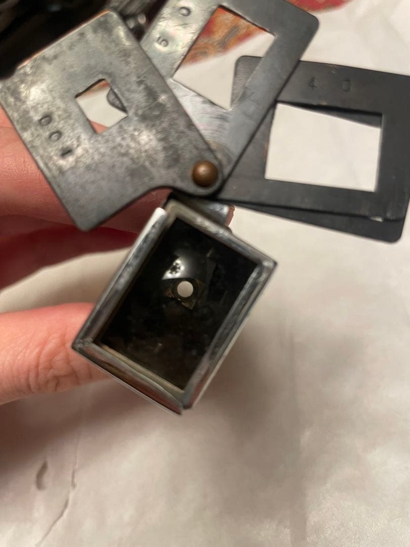 ディレクターズファインダー　映画監督　画角　レトロ　アンティーク