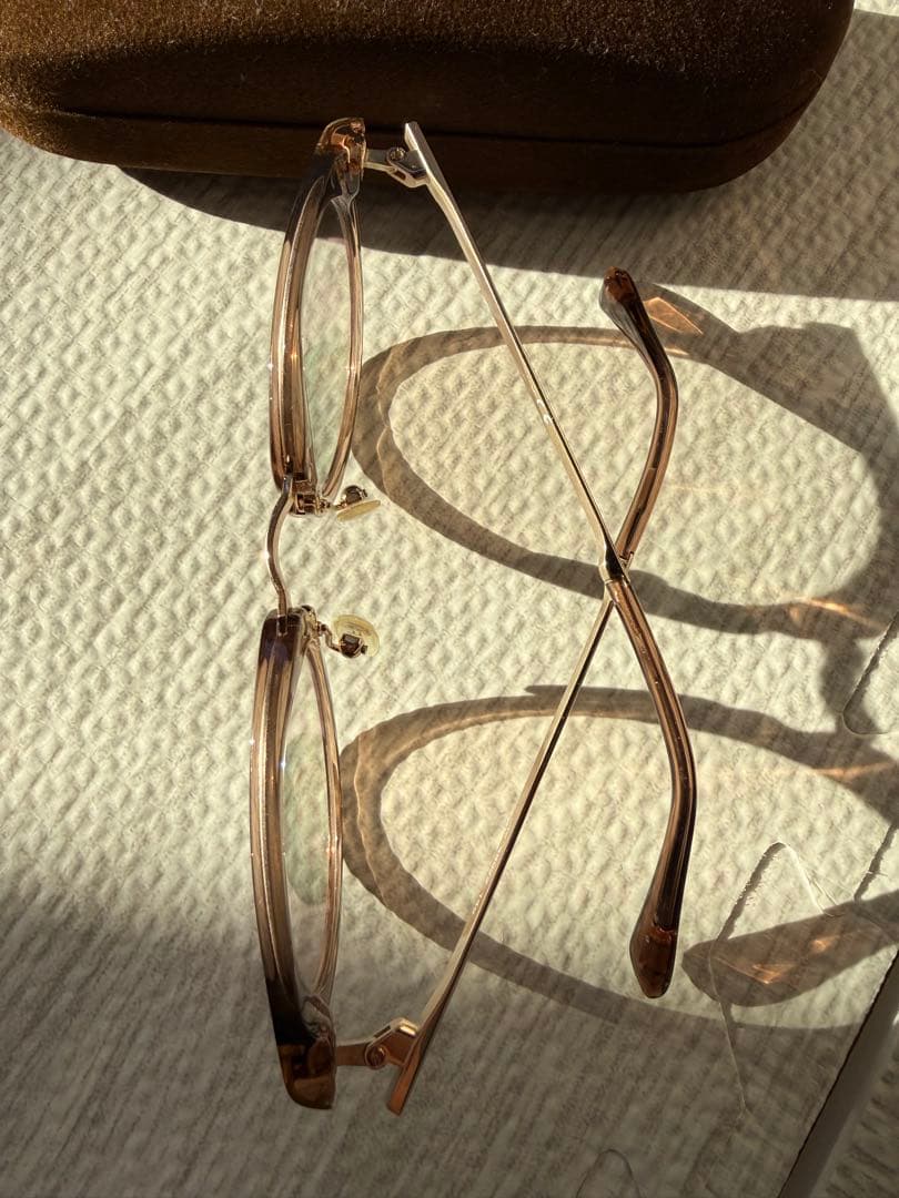 TOM FORD TF 5467クリアブラウン サングラス