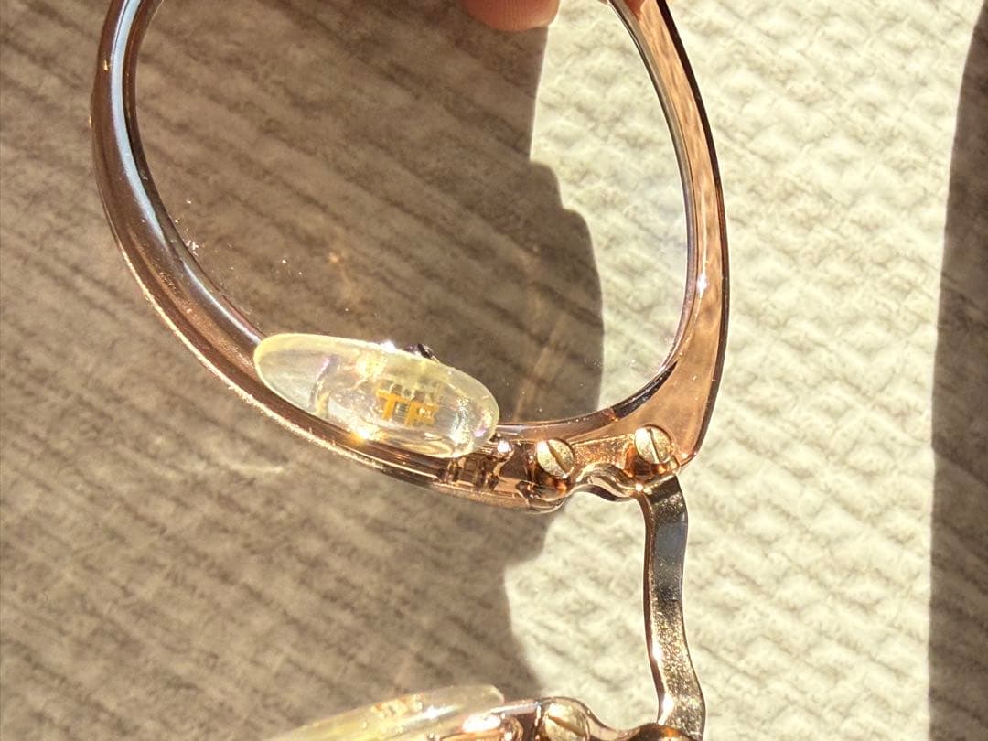 TOM FORD TF 5467クリアブラウン サングラス