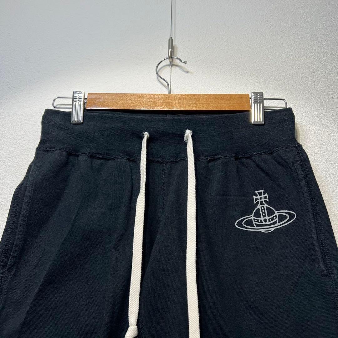 希少 ヴィヴィアンウエストウッド オーブプリント デザイン ハーフパンツ S