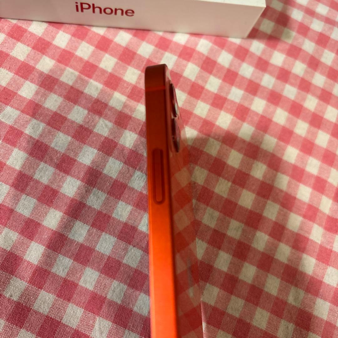 タイムセール‼️送料無料　iPhone 12 128GB red SIMロック解除