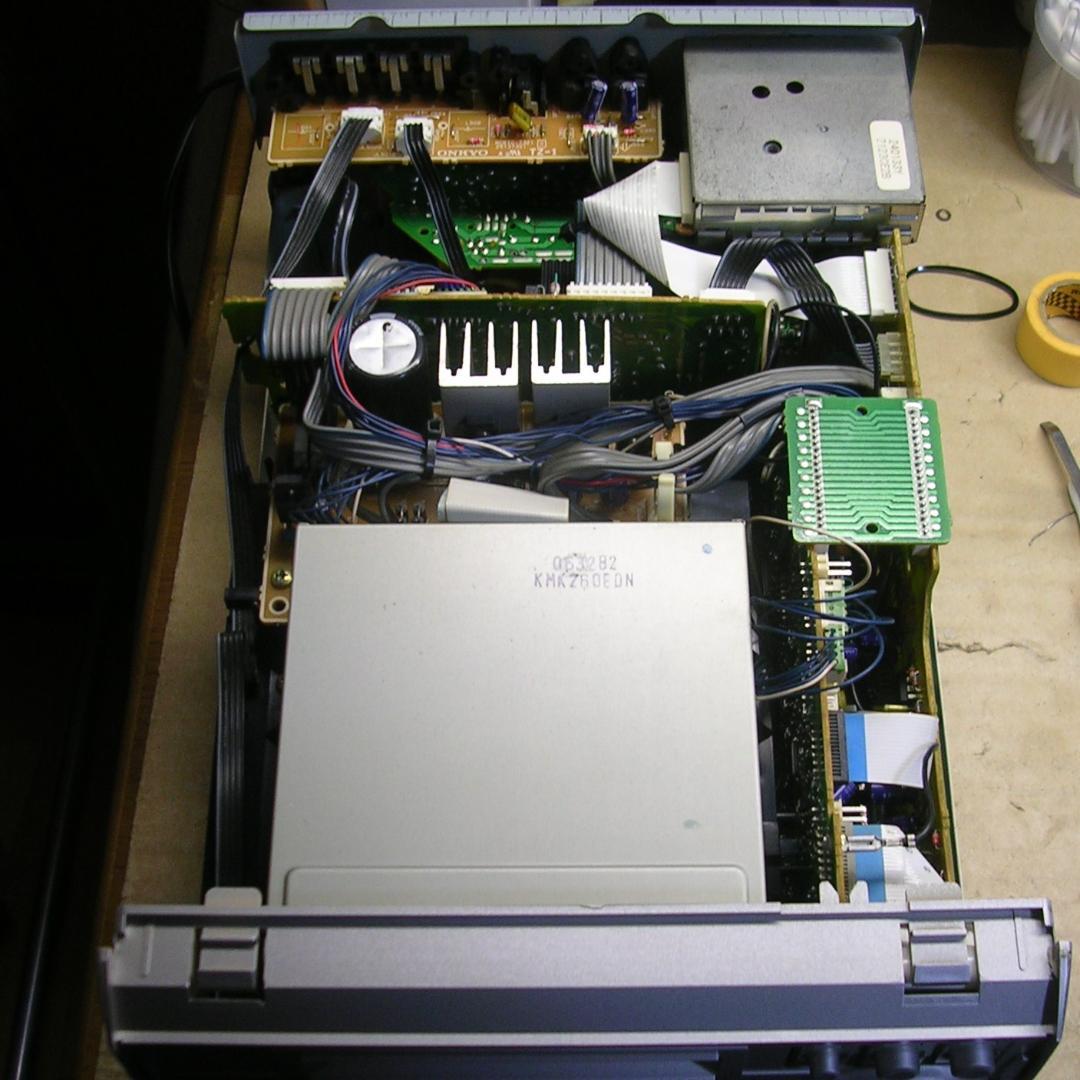 ＜整備品＞ONKYO FR-X7 本体のみ+簡易リモコン付属