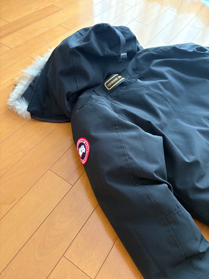 美品カナダグースジャスパー サイズS 黒