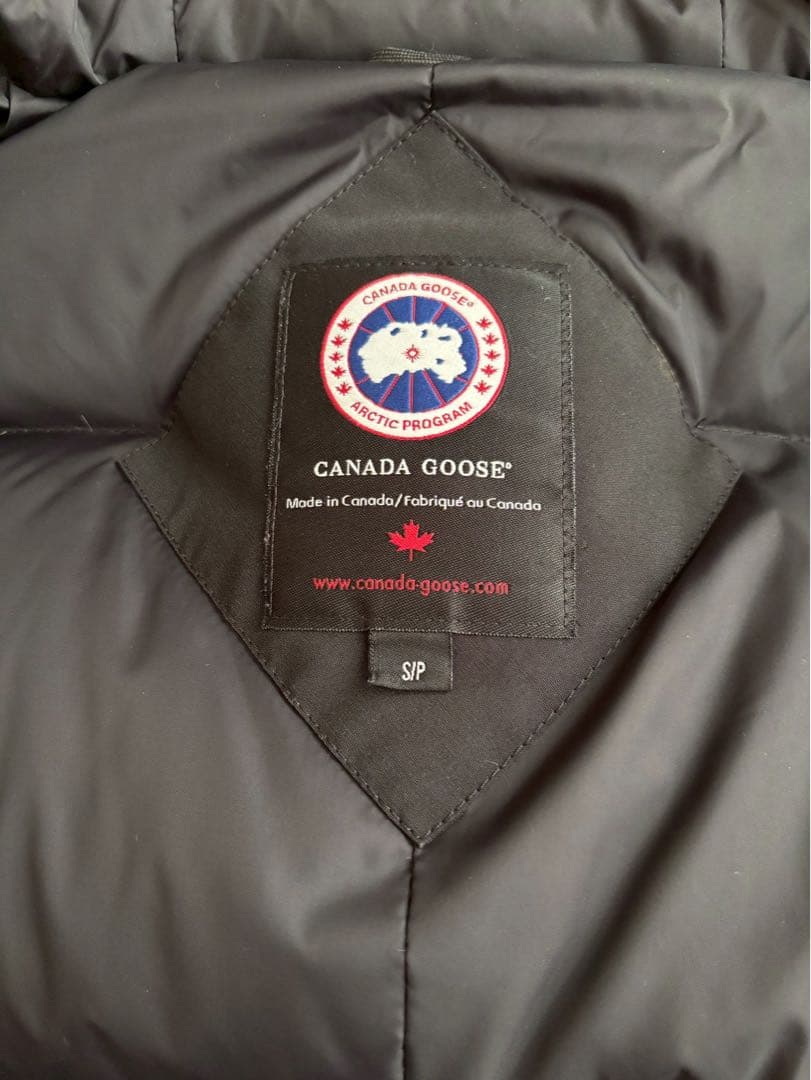 美品カナダグースジャスパー サイズS 黒