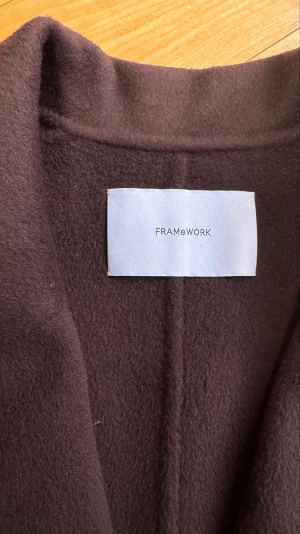 ✴︎値引き中✴︎【ブラウン】FRAMeWORK ハミルトンリバーテーラードコート