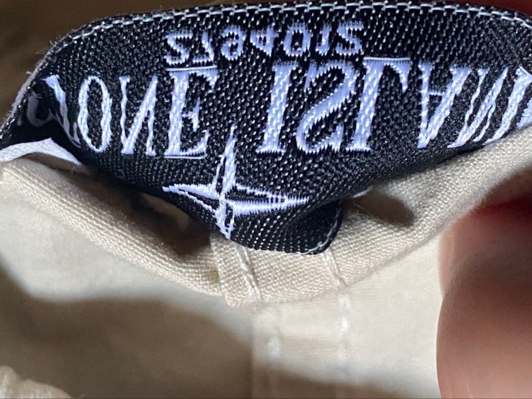 パンツ STONE  HALF CARGO PANTS IVORY 13AW