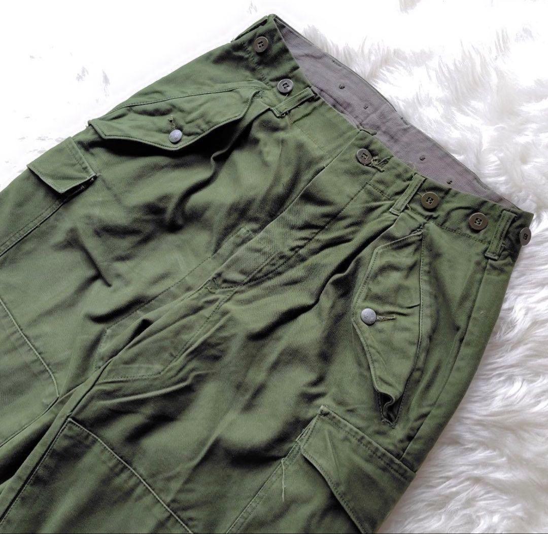 菅田将暉着用✨実物★スウェーデン軍★M-59カーゴパンツ