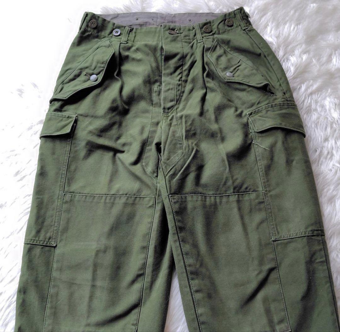 菅田将暉着用✨実物★スウェーデン軍★M-59カーゴパンツ