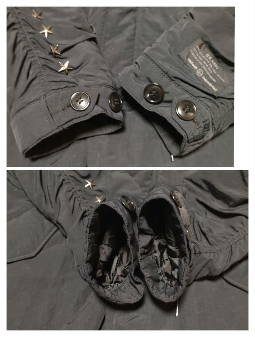 UNIFORM　EXPERIMENT　コヨーテファー　モッズジャケット　アウター