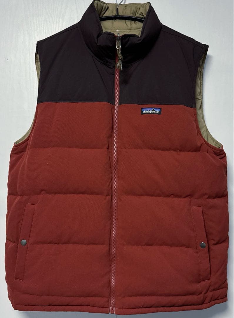 値下げ◇パタゴニア リバーシブルダウンベスト L