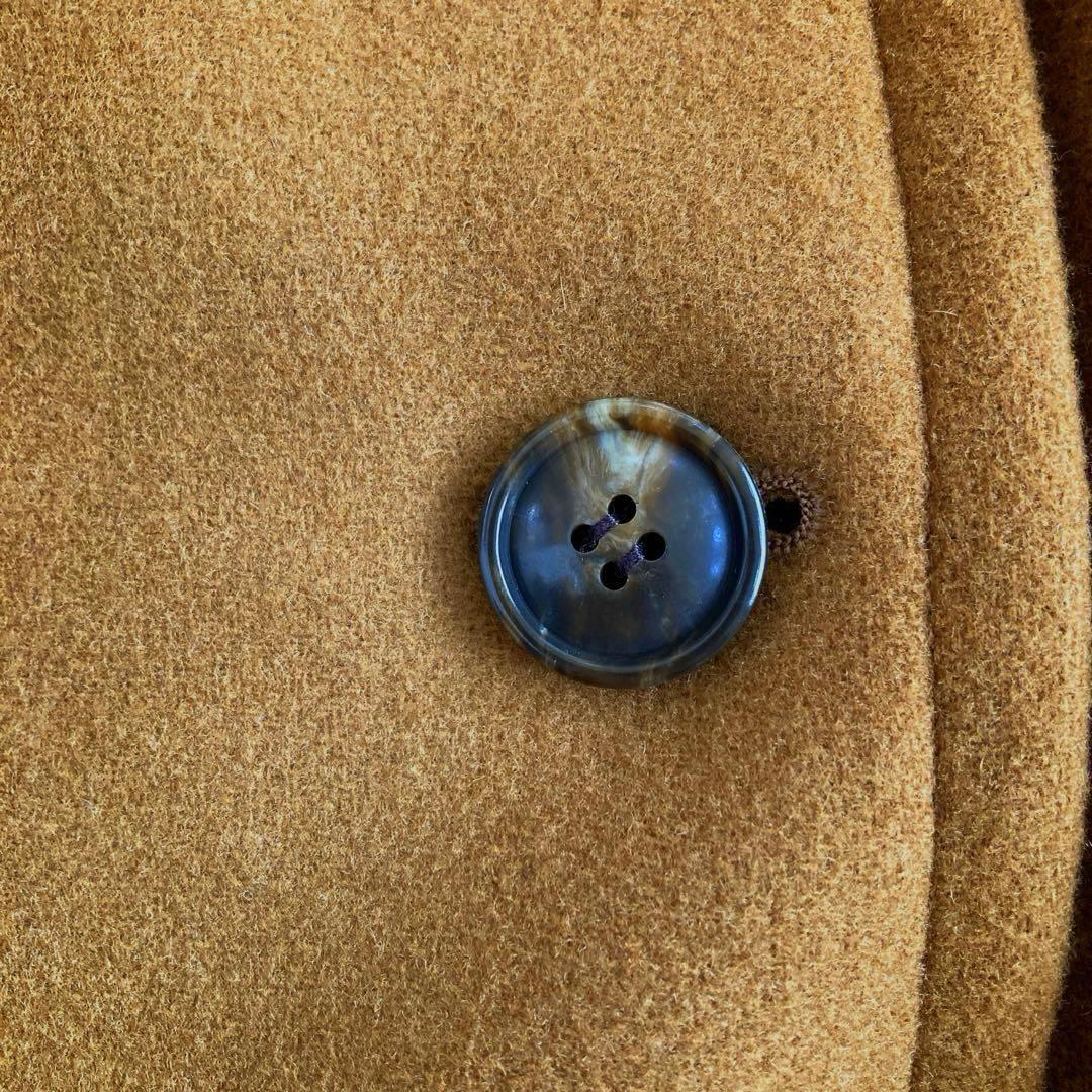 フレームワーク ピーコート カシミヤ ウール ハーフコート ダブル キャメル