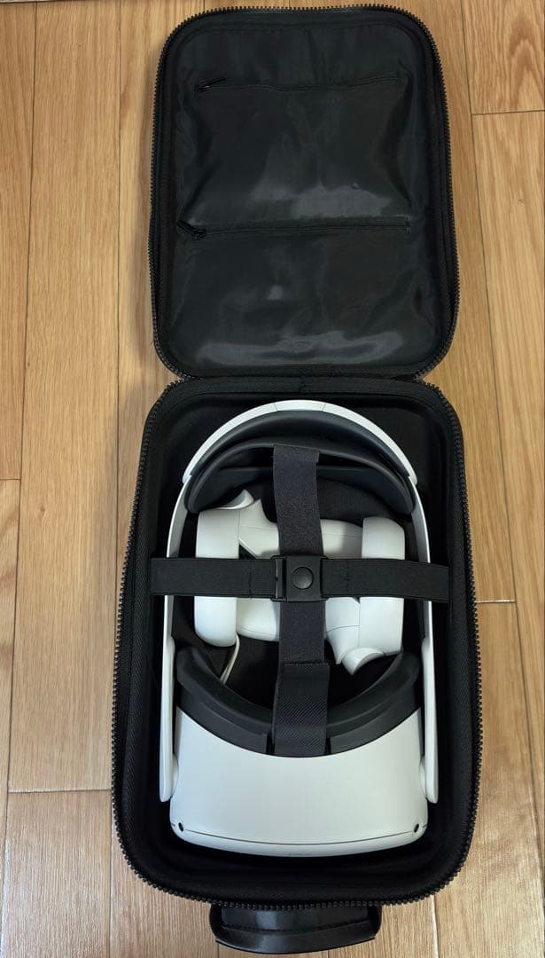  Quest 2(128GB)&Eliteストラップ　非純正ケース付き