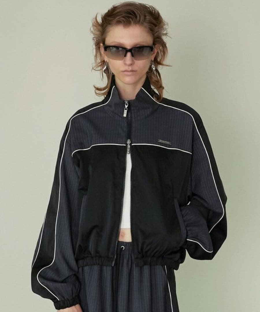 prank project ウーステッドコンビ トラック ブルゾン