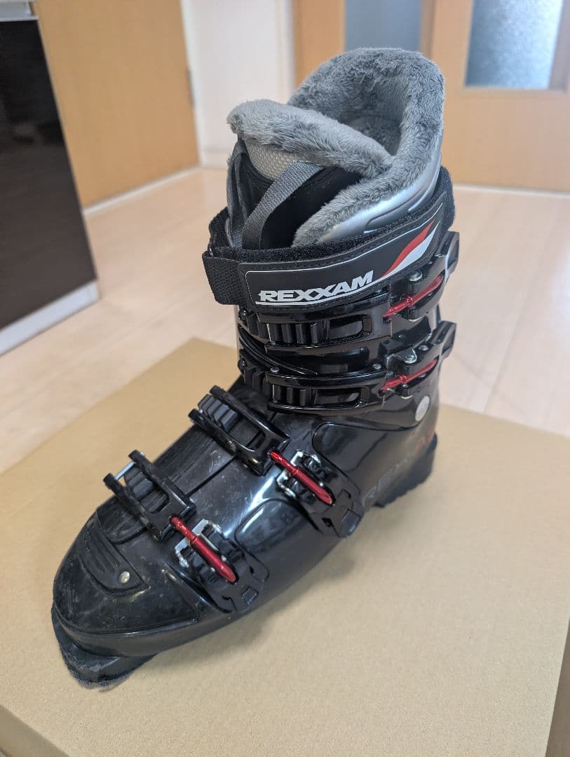 ★美品★REXXAM A5★２７cm★スキーブーツ★ブラック★