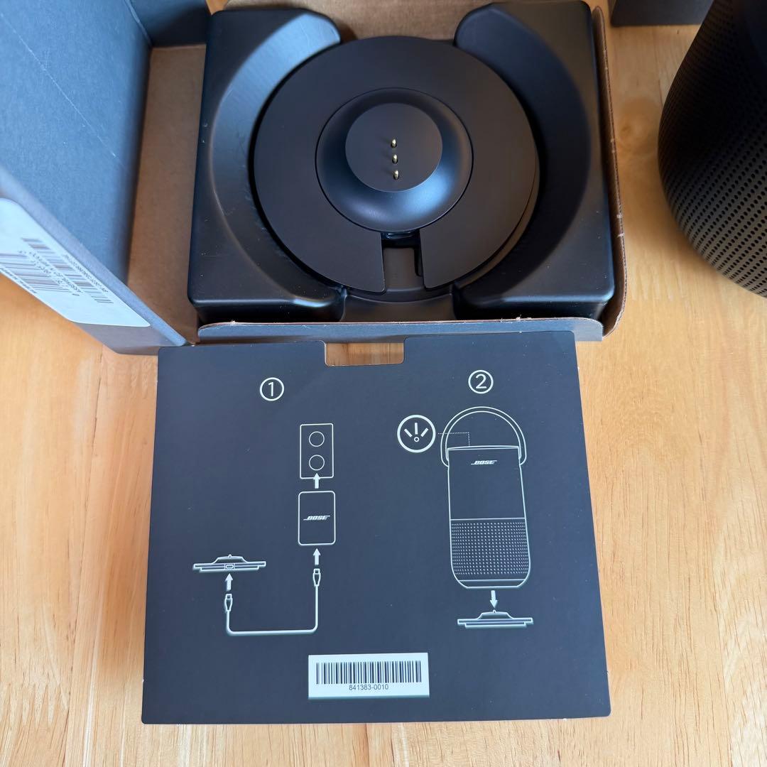【美品】Bose Portable  Speaker 充電クレードル付き