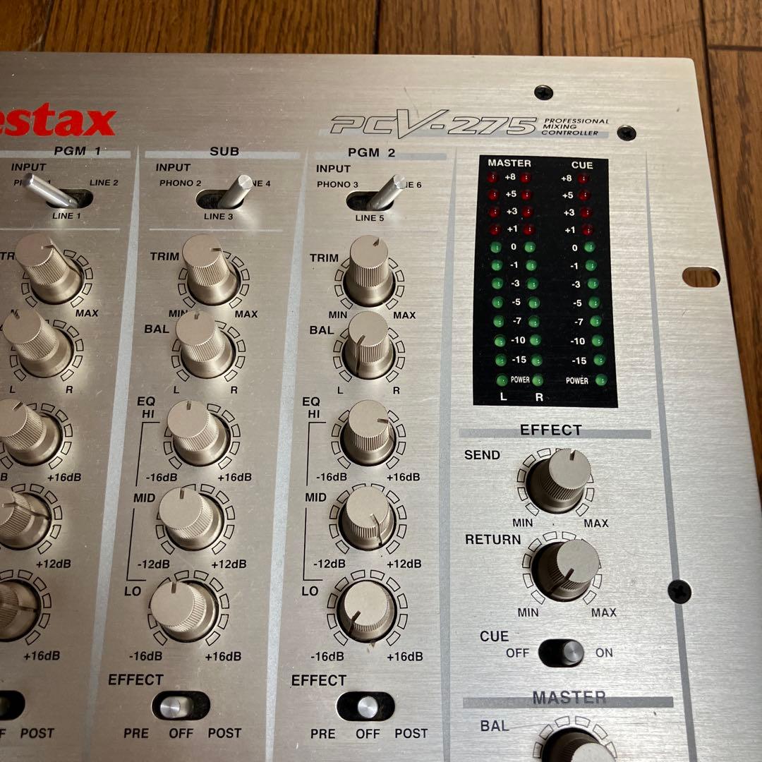 Vestax PCV-275 DJミキサー　動作未確認