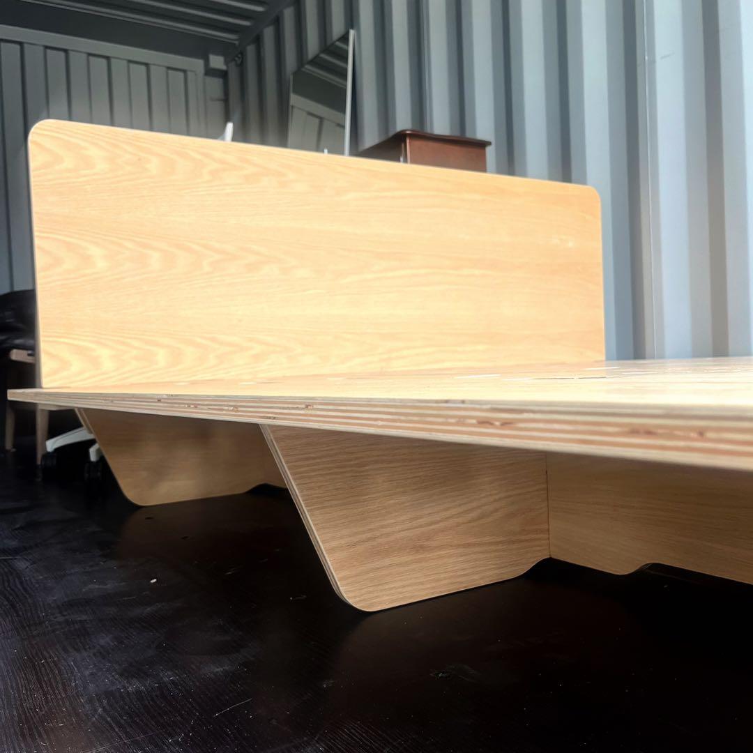 取付無料！コアラマットレス 北欧風ハニカム構造コアラベッドフレームクイーン✨