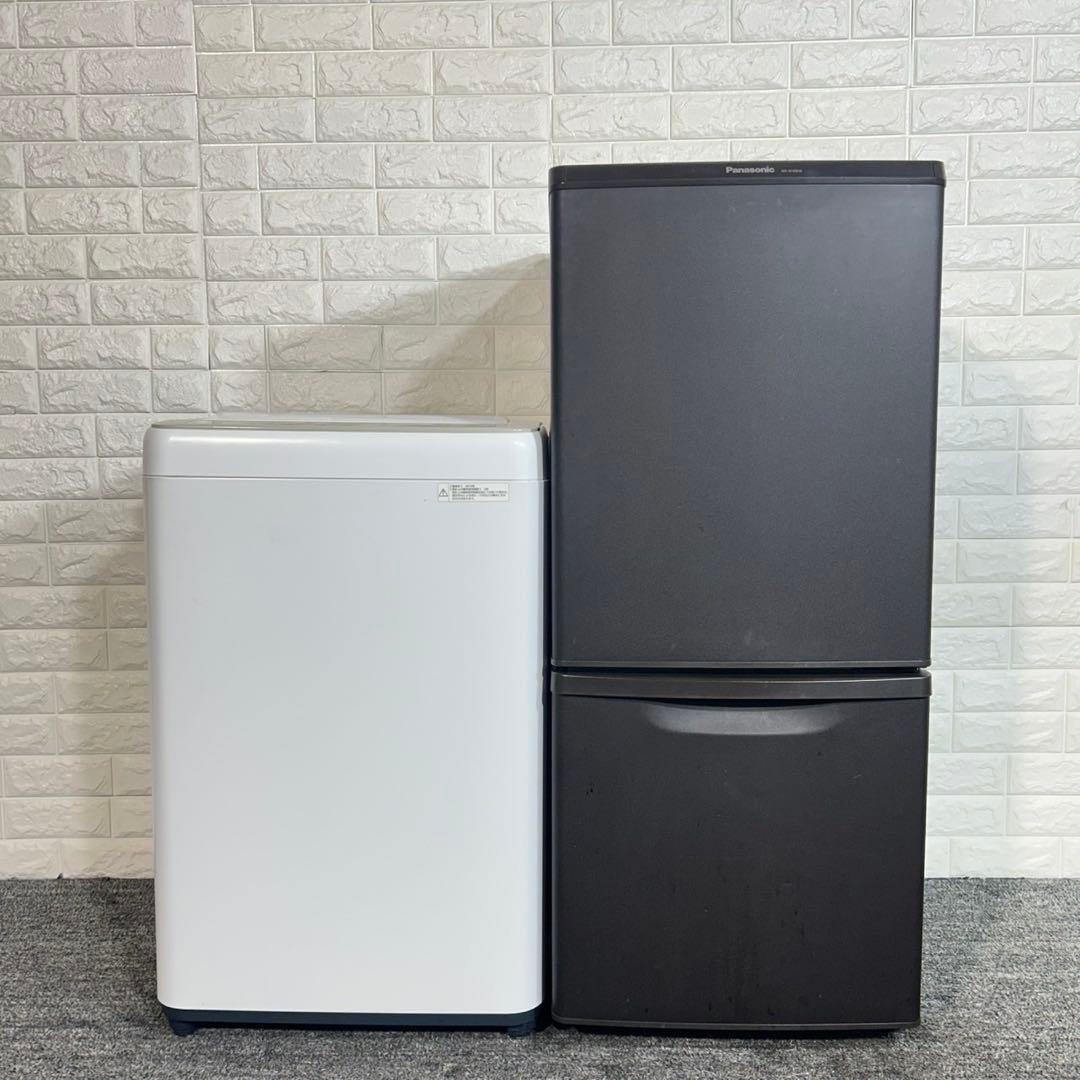 Panasonic 家電 2点セット 冷蔵庫 138L 洗濯機 5kg F062