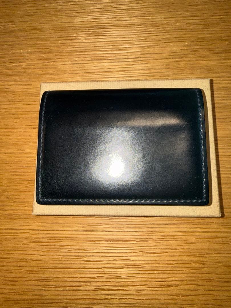 GANZO SHELL CORDOVAN2 ガンゾ シェルコードバン2 名刺入れ