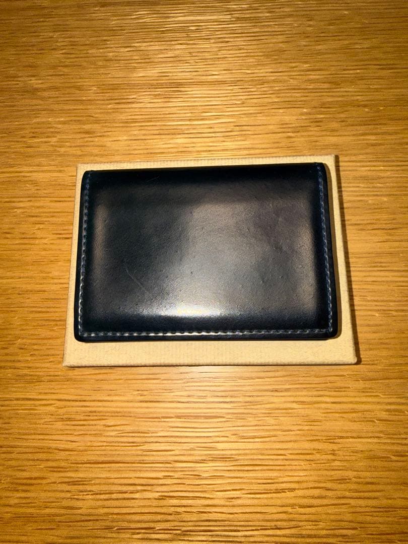 GANZO SHELL CORDOVAN2 ガンゾ シェルコードバン2 名刺入れ