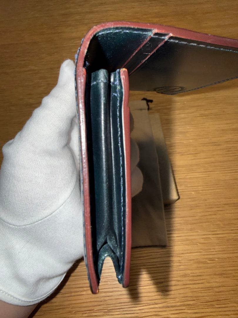 GANZO SHELL CORDOVAN2 ガンゾ シェルコードバン2 名刺入れ