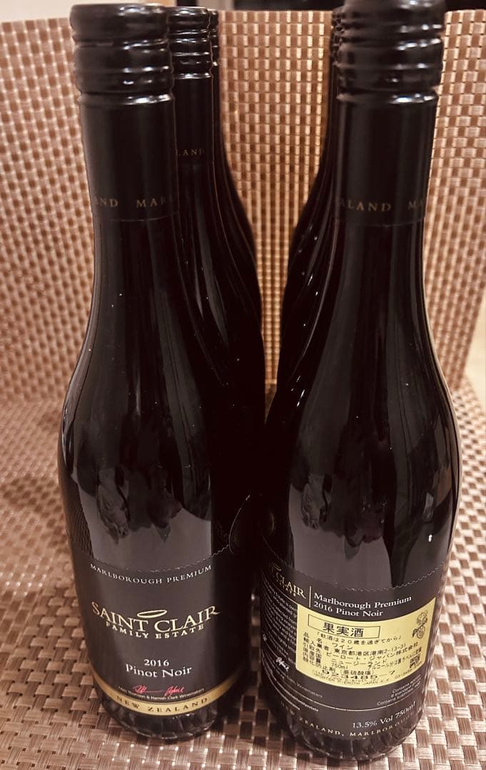 SAINT CLAIR Pinot Noir 2016 ワイン8本セット