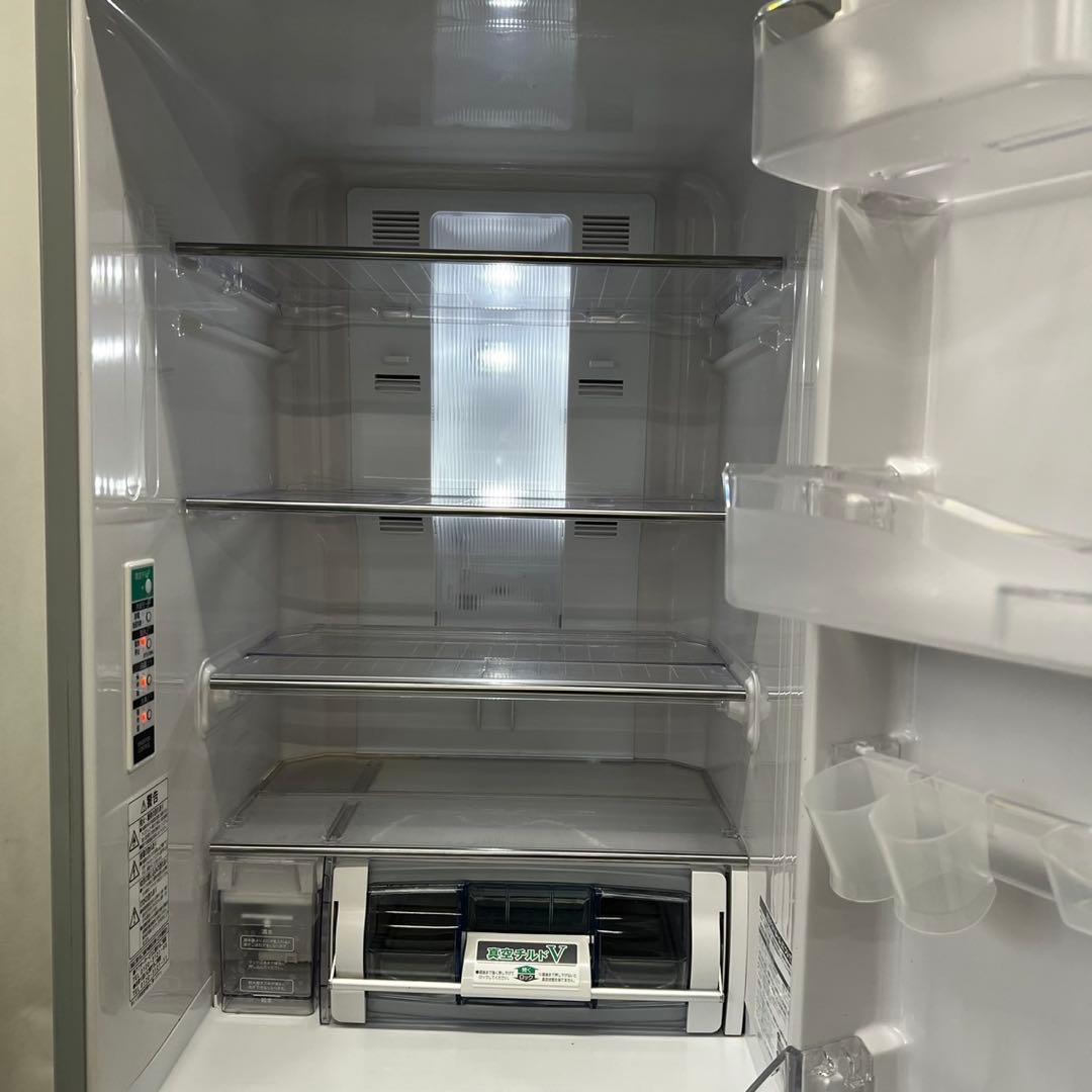 ★908　日立　冷蔵庫　大型　300ℓ-350ℓ　安い　中古　設置無料　右開き